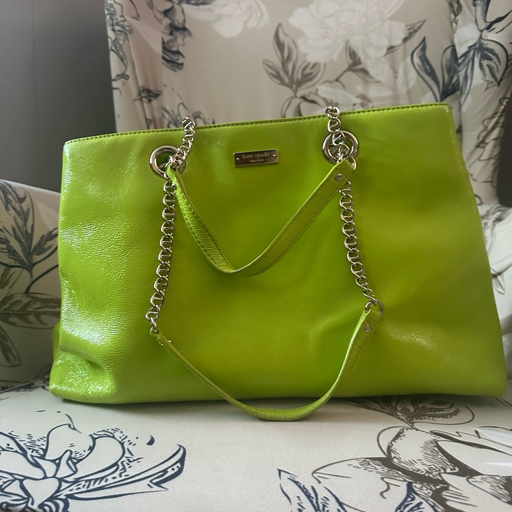 Kate Spade Lime Green Tote Bag - last chance !!!